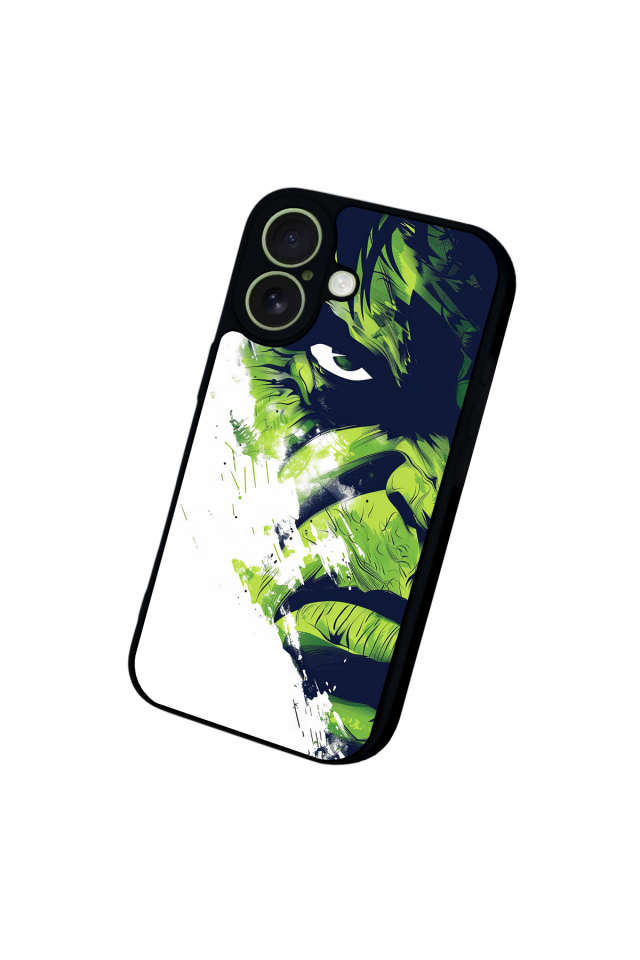 iPhone 17 Uyumlu Hulk Tasarımlı Glossy Premium Kılıf