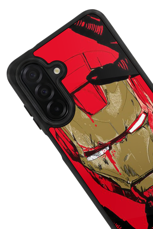 Samsung Galaxy A36 Uyumlu  Iron Man ( Demir Adam ) Tasarımlı Glossy Premium Kılıf