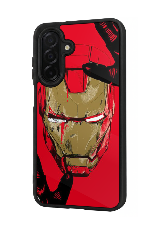 Samsung Galaxy A36 Uyumlu  Iron Man ( Demir Adam ) Tasarımlı Glossy Premium Kılıf