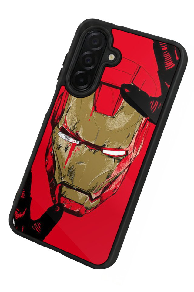 Samsung Galaxy A36 Uyumlu  Iron Man ( Demir Adam ) Tasarımlı Glossy Premium Kılıf
