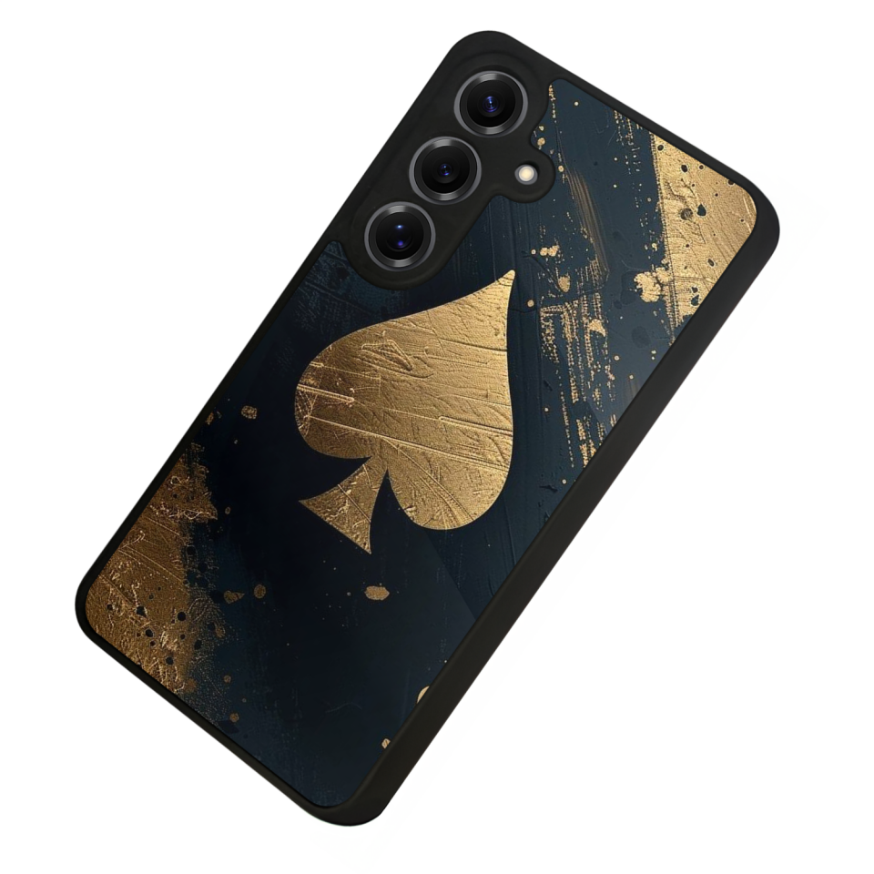 Samsung Galaxy S25 Uyumlu Kart Tasarımlı Glossy Premium Kılıf