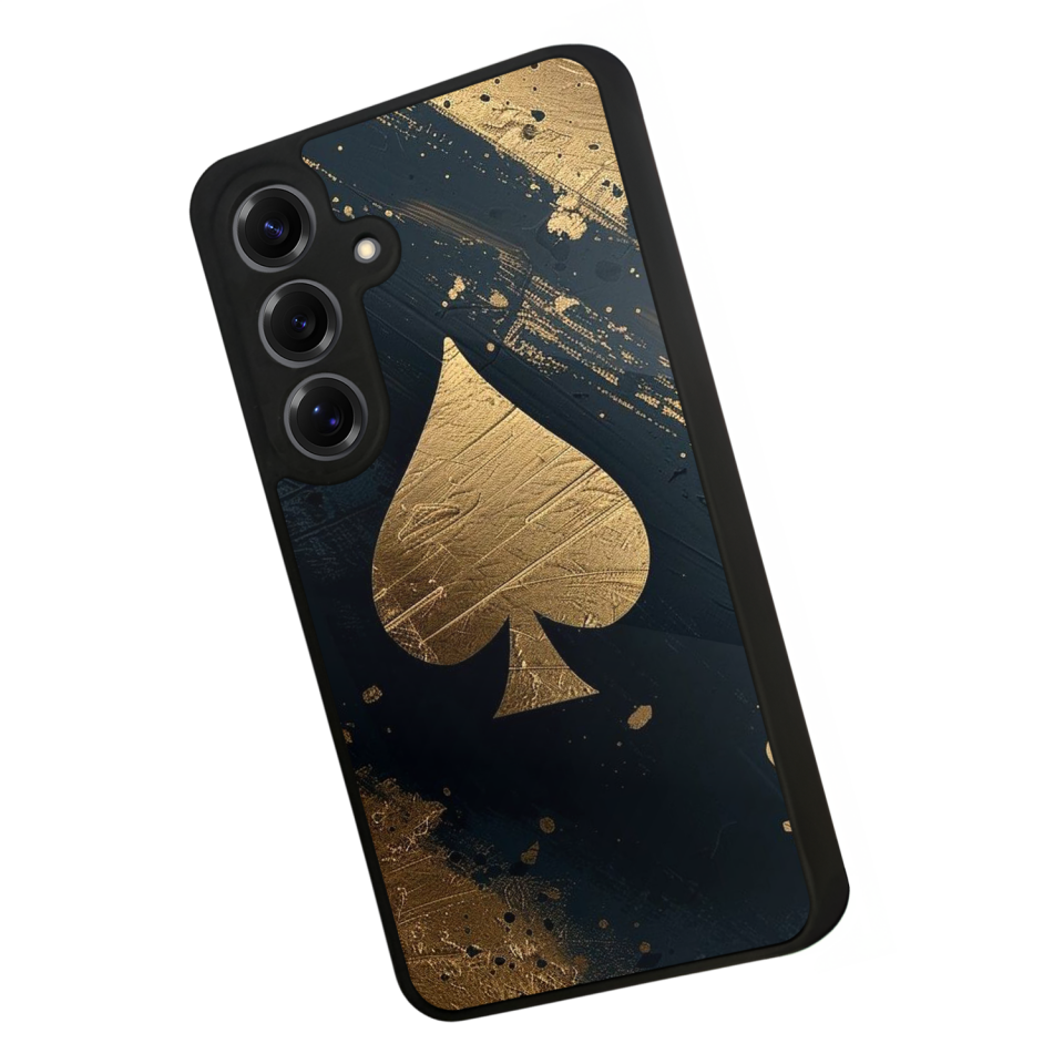 Samsung Galaxy S25 Uyumlu Kart Tasarımlı Glossy Premium Kılıf