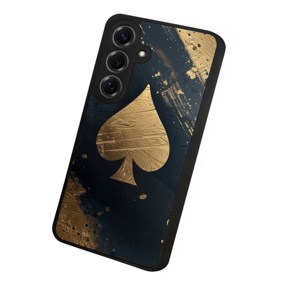 Samsung Galaxy S25 Uyumlu Kart Tasarımlı Glossy Premium Kılıf