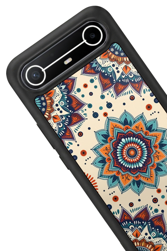 Tecno Spark Slim 5G Uyumlu Mandaal Tasarımlı Glossy Premium Kılıf