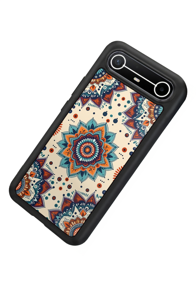 Tecno Spark Slim 5G Uyumlu Mandaal Tasarımlı Glossy Premium Kılıf