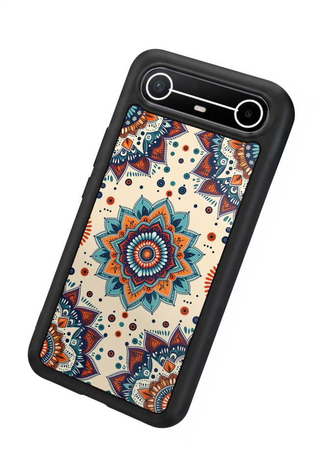 Tecno Spark Slim 5G Uyumlu Mandaal Tasarımlı Glossy Premium Kılıf