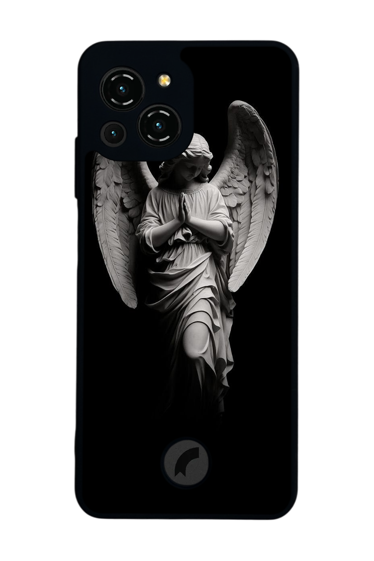 Reeder S23 Pro Max Uyumlu Melek Tasarımlı Glossy Premium Kılıf