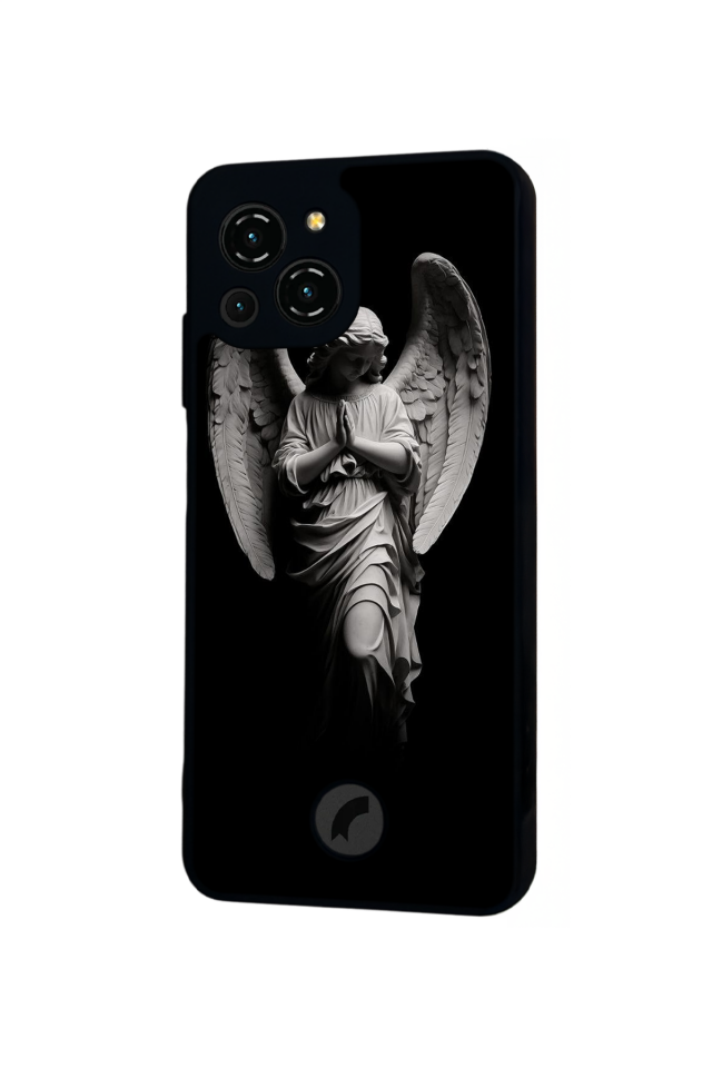 Reeder S23 Pro Max Uyumlu Melek Tasarımlı Glossy Premium Kılıf