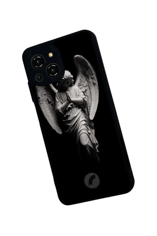 Reeder S23 Pro Max Uyumlu Melek Tasarımlı Glossy Premium Kılıf