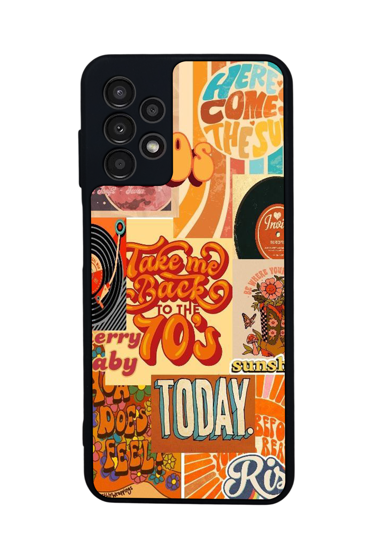Samsung Galaxy A13 Uyumlu Poster Tasarımlı Glossy Premium Kılıf