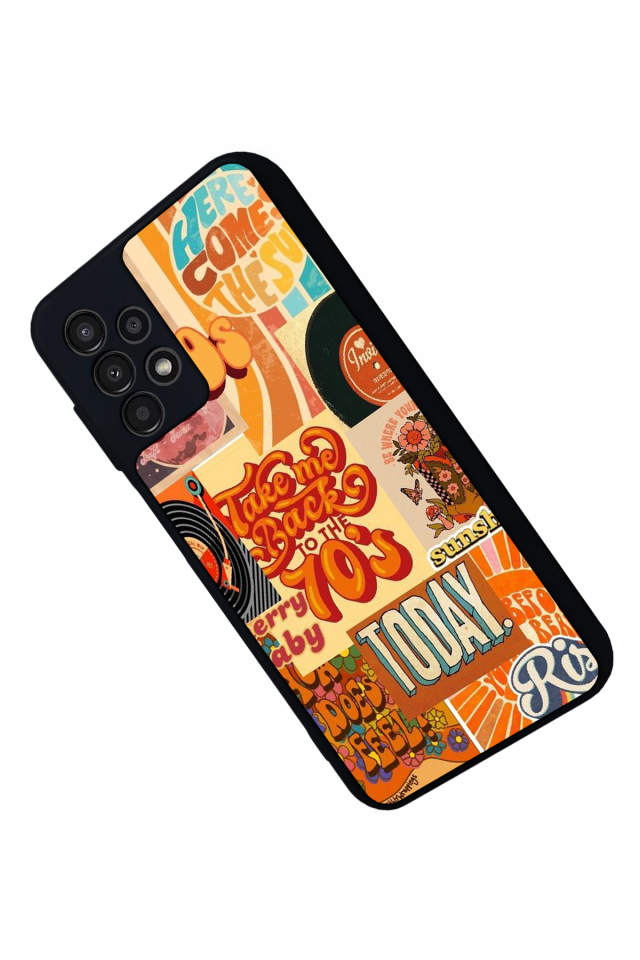 Samsung Galaxy A13 Uyumlu Poster Tasarımlı Glossy Premium Kılıf