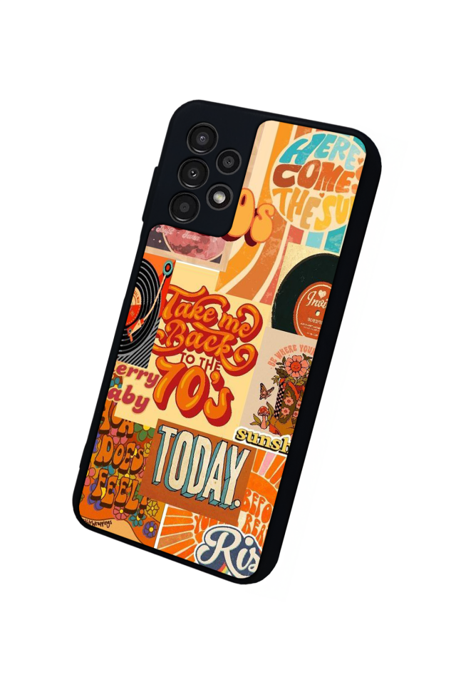 Samsung Galaxy A13 Uyumlu Poster Tasarımlı Glossy Premium Kılıf