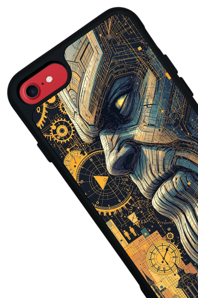 iPhone SE Uyumlu Thanos Tasarımlı Glossy Premium Kılıf