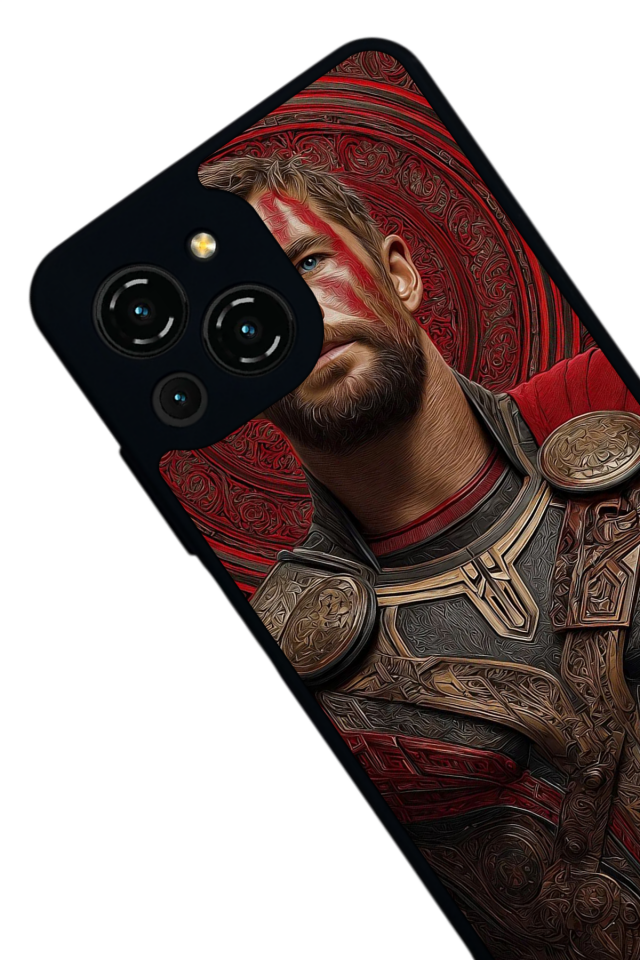 Reeder S23 Pro Max Uyumlu Thor Tasarımlı Glossy Premium Kılıf