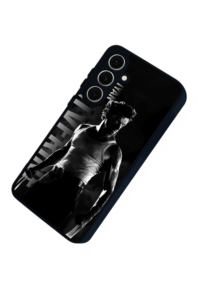 Samsung Galaxy S24 FE Uyumlu Wolverine Tasarımlı Glossy Premium Kılıf
