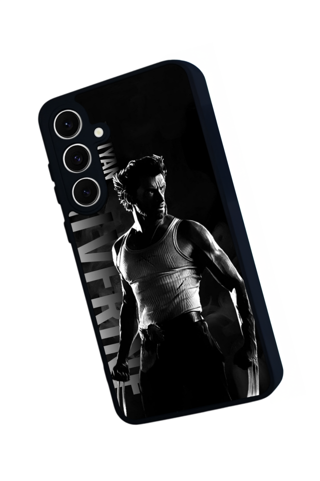 Samsung Galaxy S24 FE Uyumlu Wolverine Tasarımlı Glossy Premium Kılıf