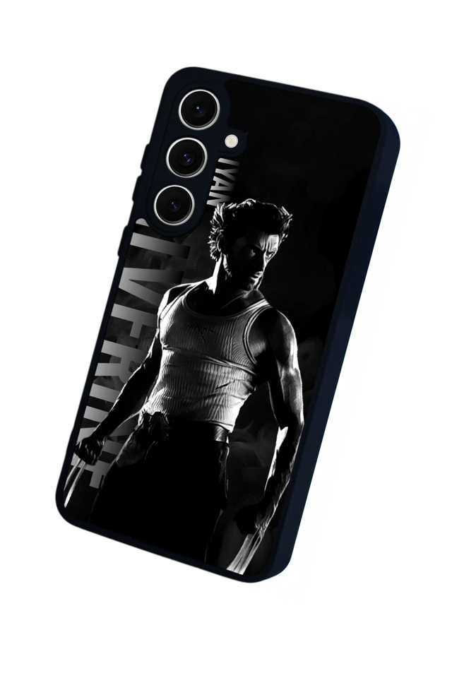 Samsung Galaxy S24 FE Uyumlu Wolverine Tasarımlı Glossy Premium Kılıf