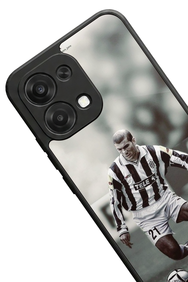 Oppo A6 Pro Uyumlu Zidane Tasarımlı Glossy Premium Kılıf