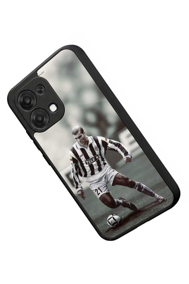 Oppo A6 Pro Uyumlu Zidane Tasarımlı Glossy Premium Kılıf