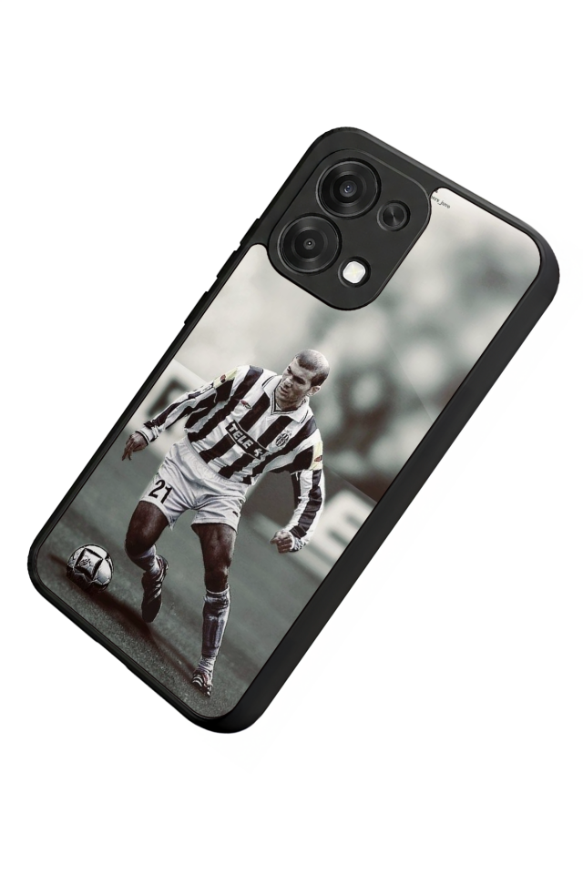Oppo A6 Pro Uyumlu Zidane Tasarımlı Glossy Premium Kılıf