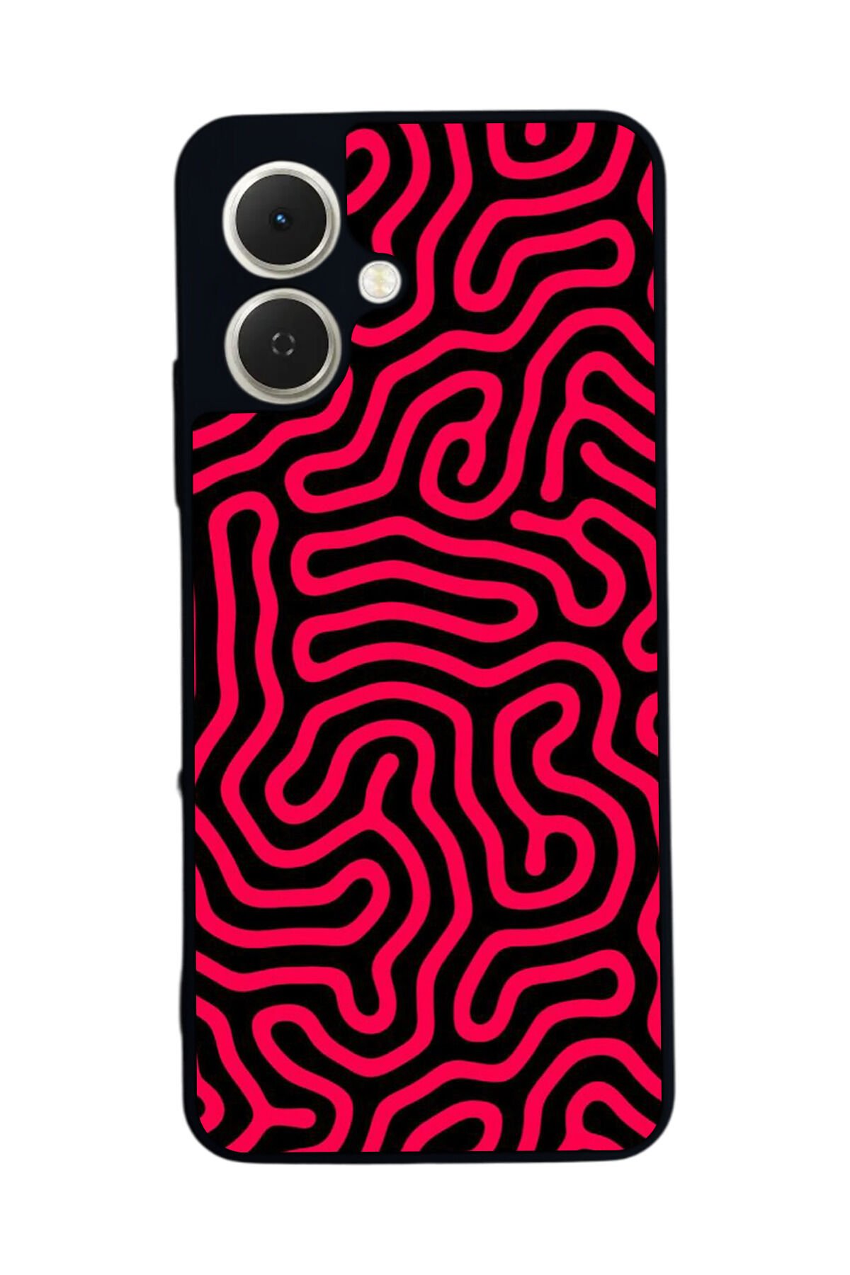 Tecno Spark GO 2 Uyumlu Çizgi Sanatı Tasarımlı Glossy Premium Kılıf