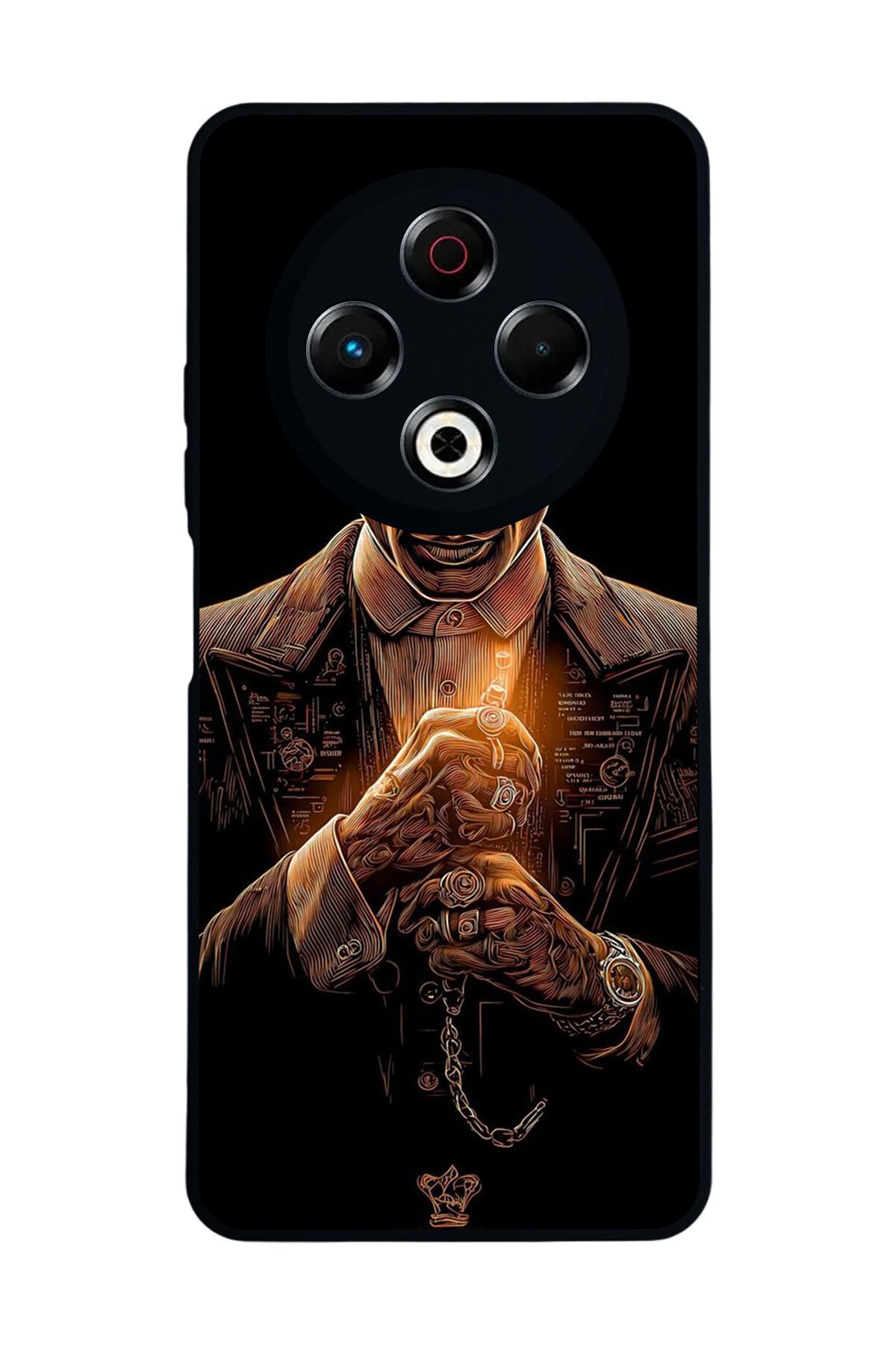 Tecno Spark 30 Uyumlu Peaky Blinders Tasarımlı Glossy Premium Kılıf