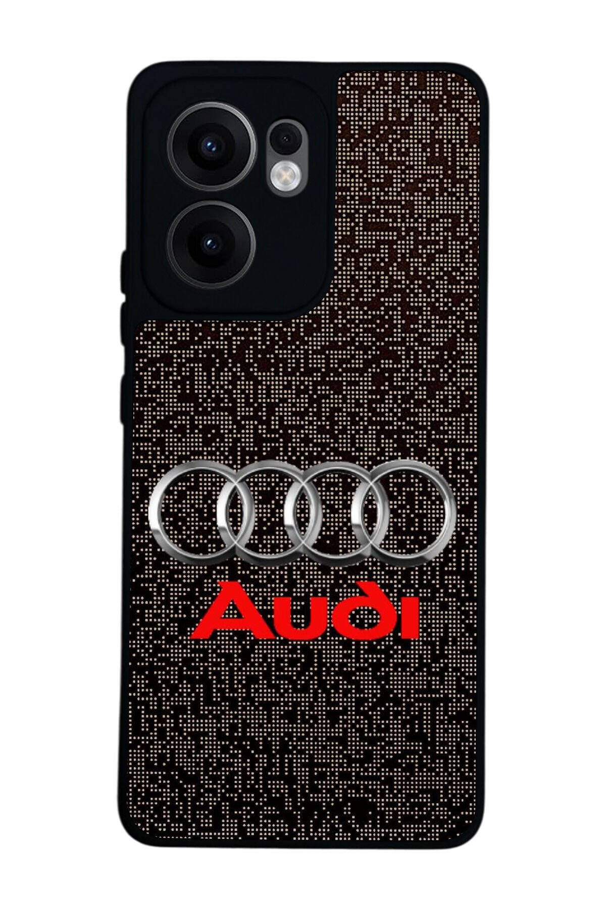 Oppo Reno 13F Uyumlu Audi Tasarımlı Glossy Premium Kılıf