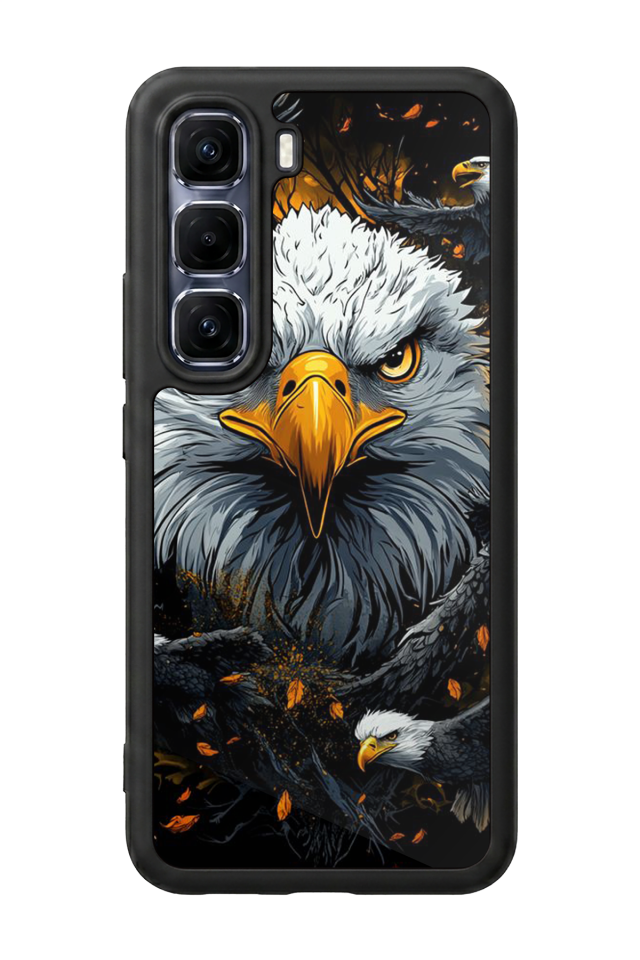 Infinix Hot 60 Pro Plus Uyumlu Besiktas Tasarımlı Glossy Premium Kılıf