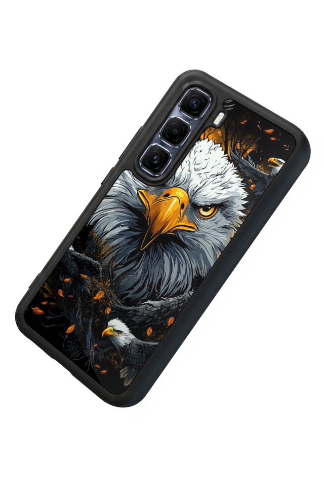 Infinix Hot 60 Pro Plus Uyumlu Besiktas Tasarımlı Glossy Premium Kılıf