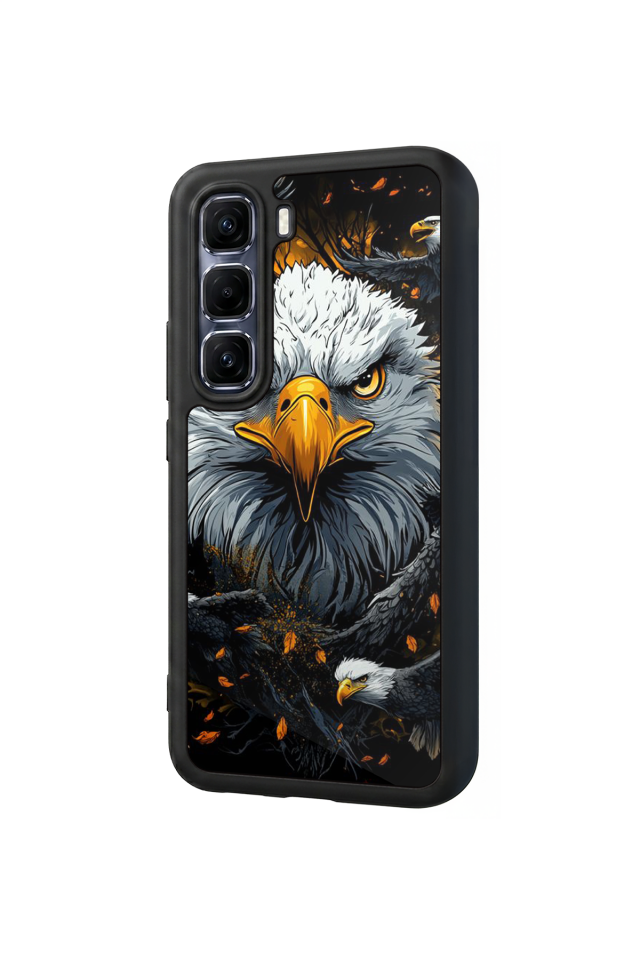 Infinix Hot 60 Pro Plus Uyumlu Besiktas Tasarımlı Glossy Premium Kılıf