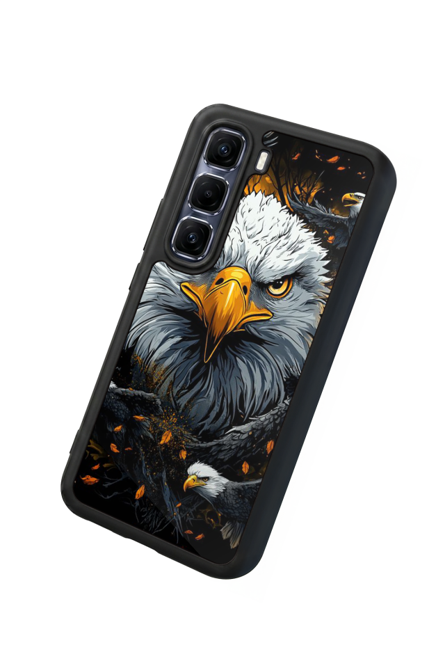 Infinix Hot 60 Pro Plus Uyumlu Besiktas Tasarımlı Glossy Premium Kılıf