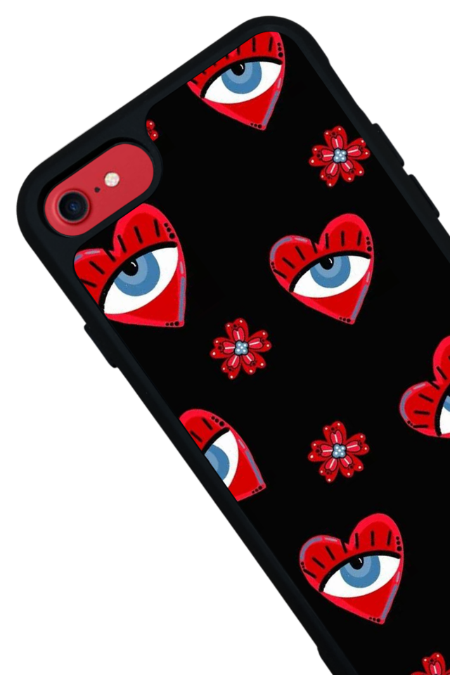 iPhone 7 Uyumlu Göz Tasarımlı Glossy Premium Kılıf