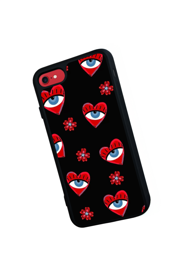 iPhone 7 Uyumlu Göz Tasarımlı Glossy Premium Kılıf