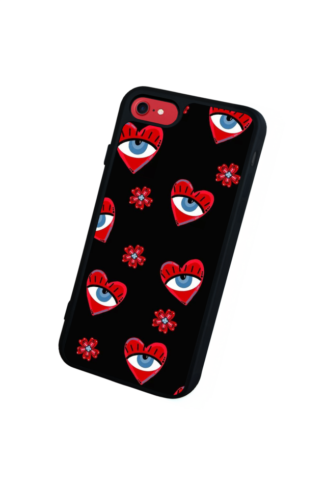 iPhone 7 Uyumlu Göz Tasarımlı Glossy Premium Kılıf