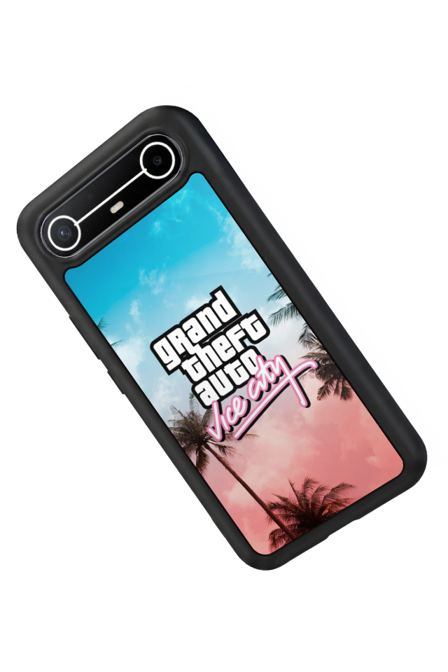 Tecno Spark Slim 5G Uyumlu GTA Tasarımlı Glossy Premium Kılıf