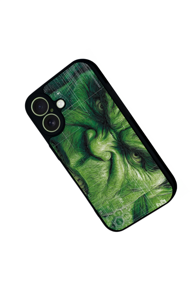iPhone 17 Uyumlu Hulk Tasarımlı Glossy Premium Kılıf