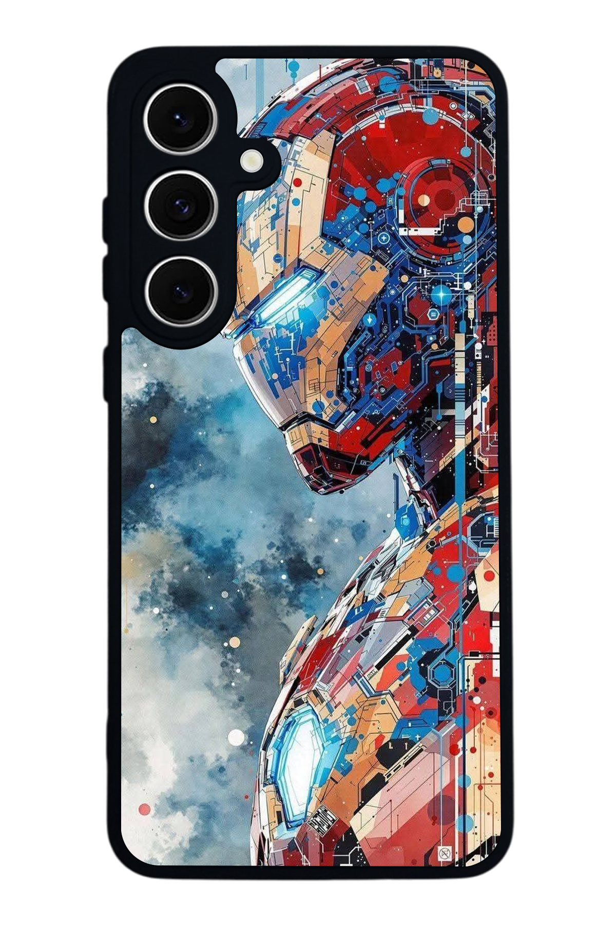 Samsung Galaxy A16 Uyumlu Iron Man ( Demir Adam ) Tasarımlı Glossy Premium Kılıf