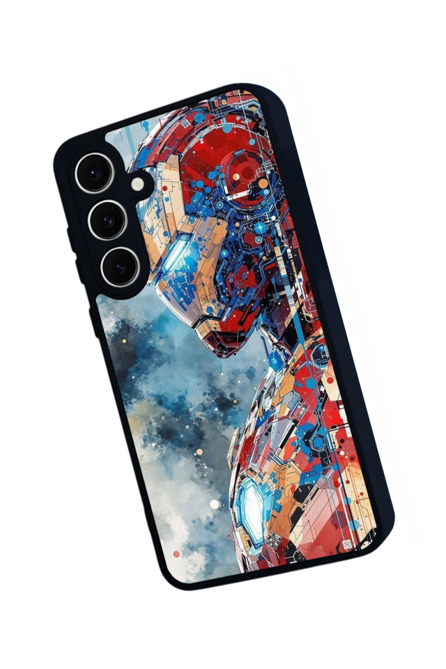 Samsung Galaxy A16 Uyumlu Iron Man ( Demir Adam ) Tasarımlı Glossy Premium Kılıf
