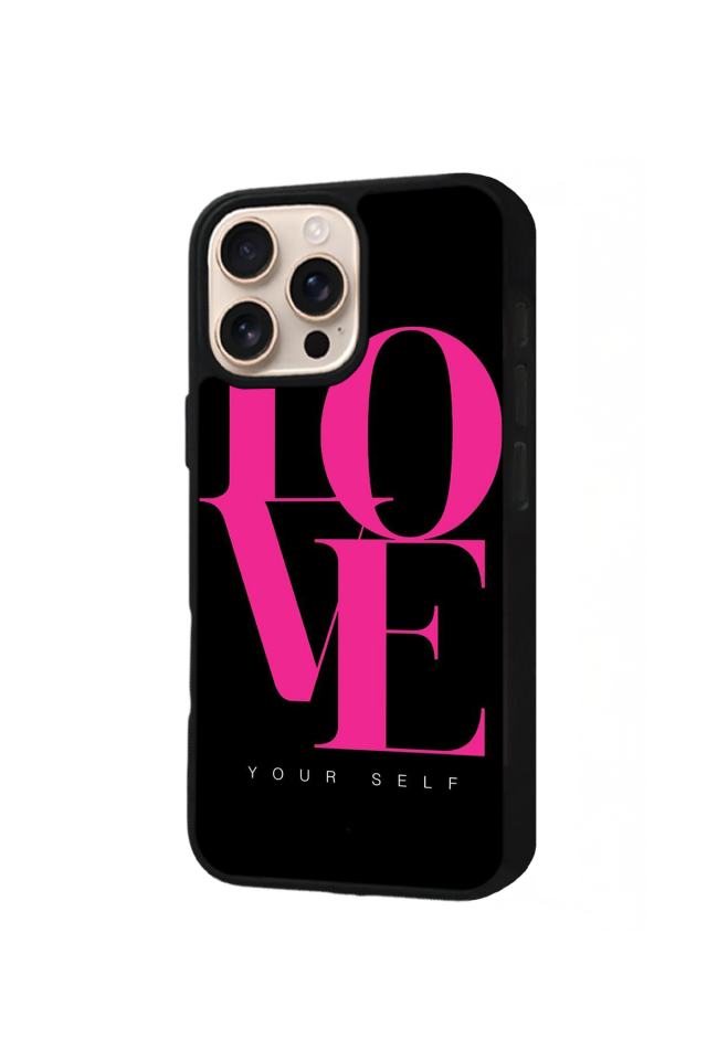 iPhone 16 Pro Max Uyumlu Love Tasarımlı Glossy Premium Kılıf