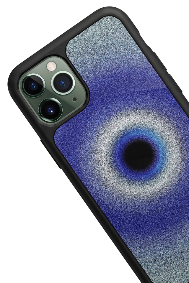 iPhone 11 Pro Uyumlu Nazar Tasarımlı Glossy Premium Kılıf