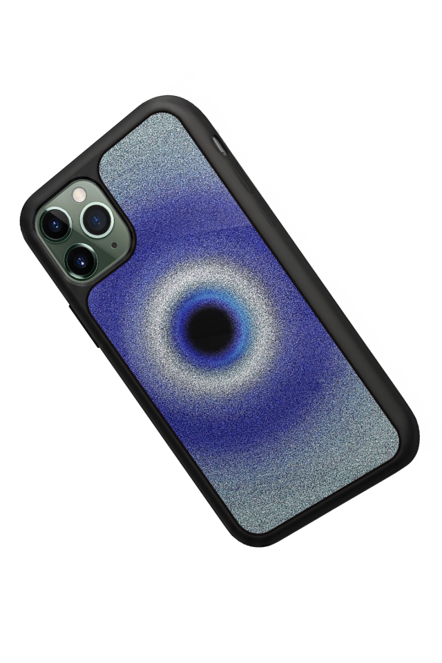 iPhone 11 Pro Uyumlu Nazar Tasarımlı Glossy Premium Kılıf
