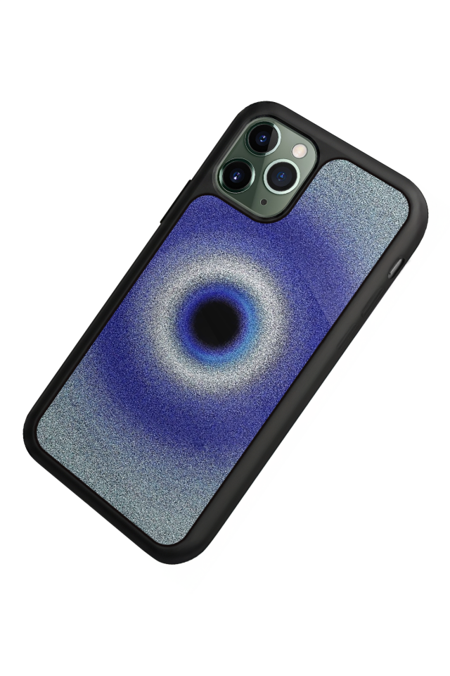 iPhone 11 Pro Uyumlu Nazar Tasarımlı Glossy Premium Kılıf