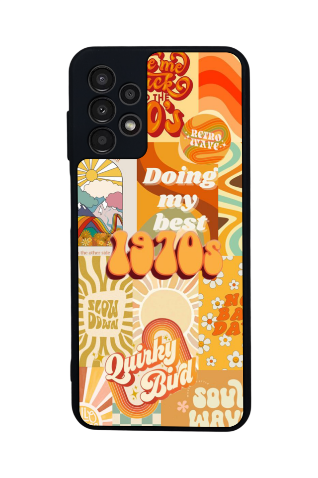 Samsung Galaxy A13 Uyumlu Poster Tasarımlı Glossy Premium Kılıf