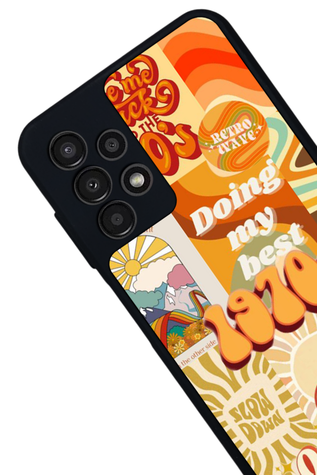 Samsung Galaxy A13 Uyumlu Poster Tasarımlı Glossy Premium Kılıf