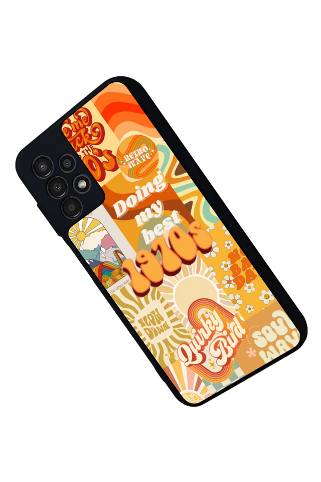 Samsung Galaxy A13 Uyumlu Poster Tasarımlı Glossy Premium Kılıf