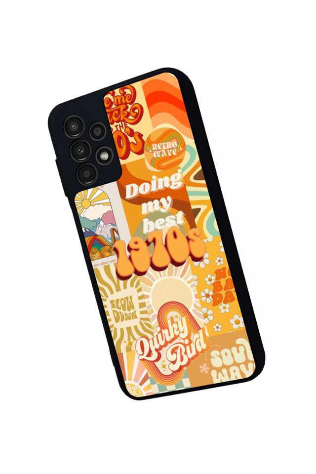 Samsung Galaxy A13 Uyumlu Poster Tasarımlı Glossy Premium Kılıf