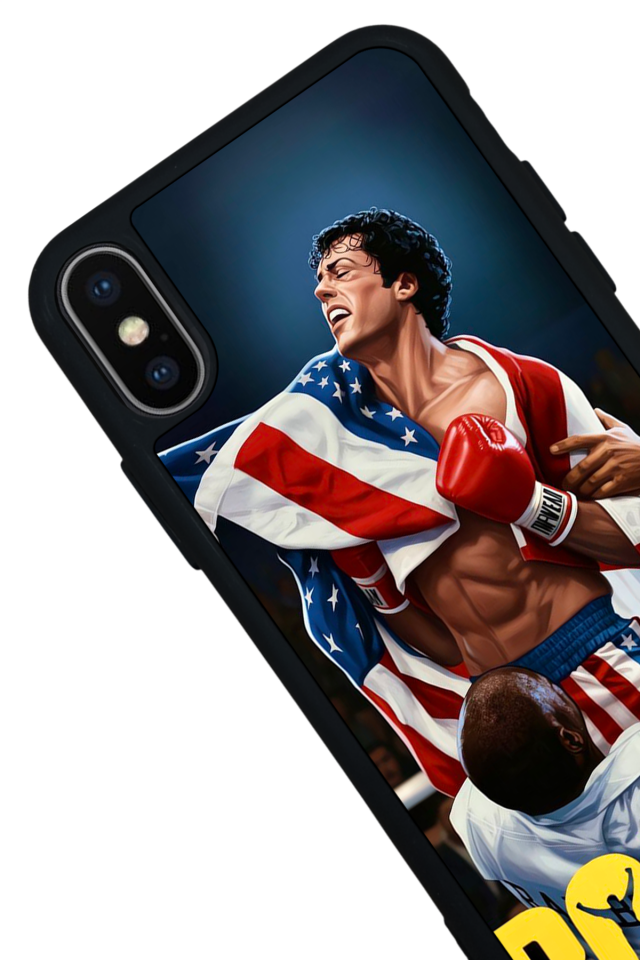 iPhone XS Max Uyumlu Rocky Tasarımlı Glossy Premium Kılıf