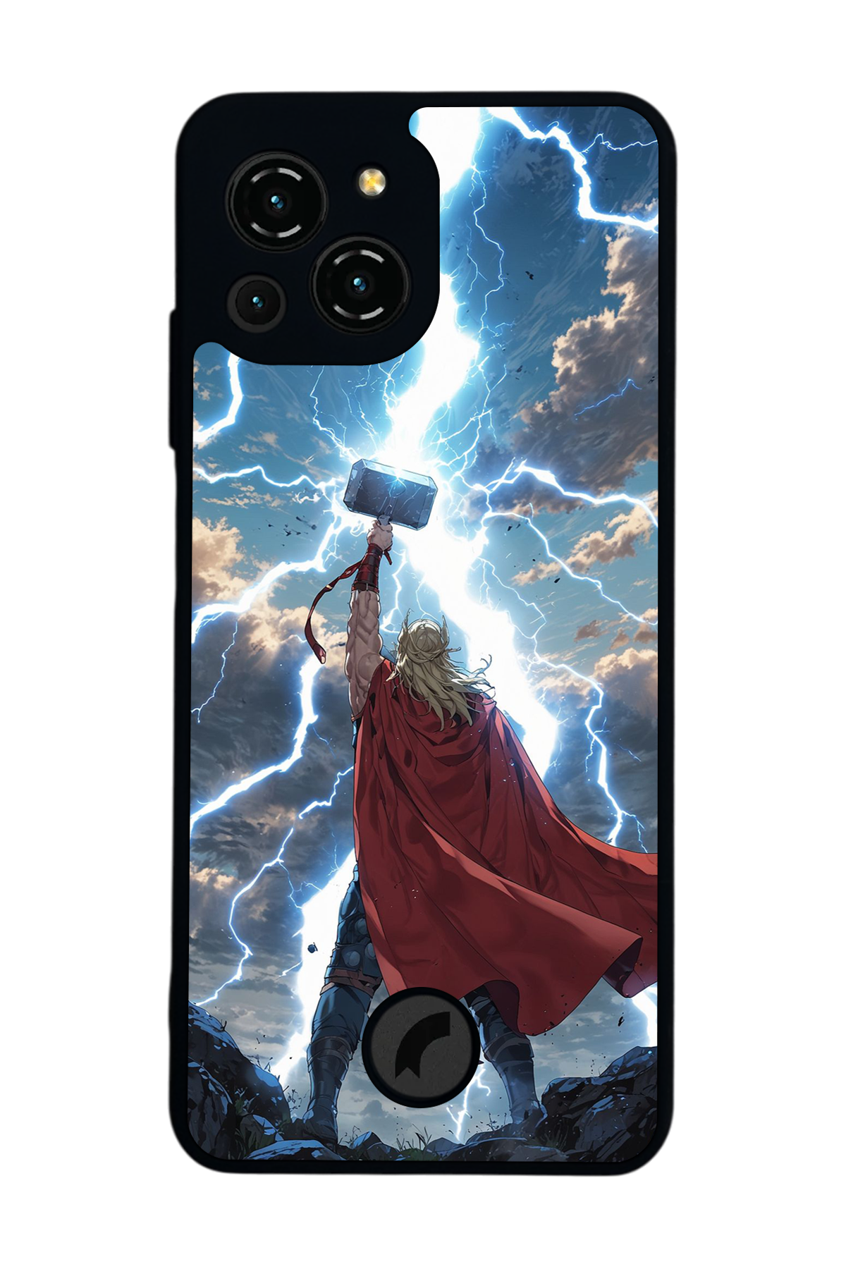 Reeder S23 Pro Max Uyumlu Thor Tasarımlı Glossy Premium Kılıf