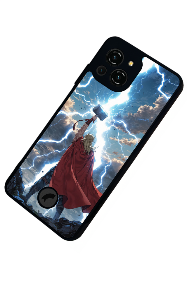 Reeder S23 Pro Max Uyumlu Thor Tasarımlı Glossy Premium Kılıf