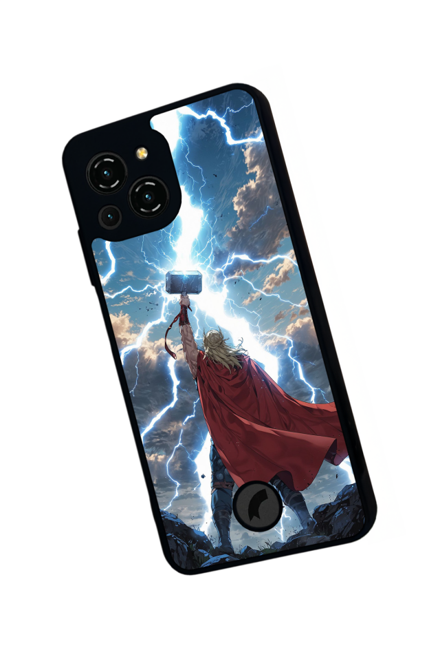 Reeder S23 Pro Max Uyumlu Thor Tasarımlı Glossy Premium Kılıf